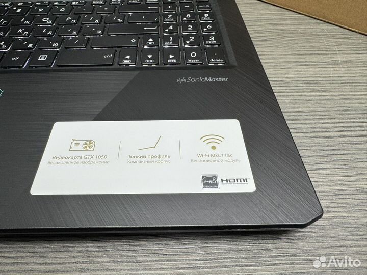 Мощный Asus TUF 8 ядер 12Gb DDR4 GTX1050 SSD+1000