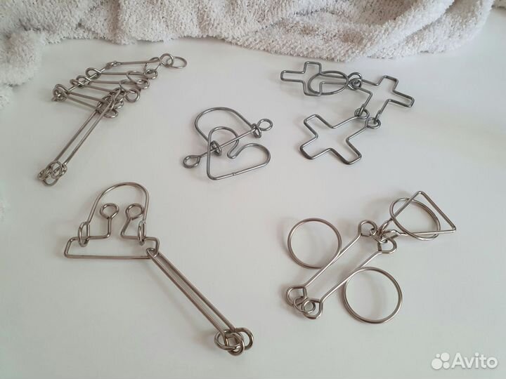 Головоломки металлические delfbrick