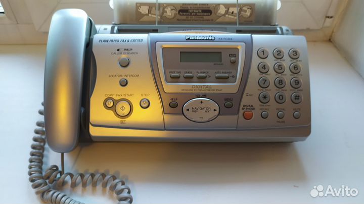 Факсимильный аппарат Panasonic, модель KX-FC243RU