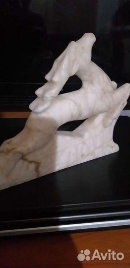 Статуэтка Олень мрамор СССР