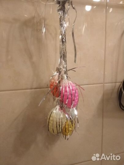 Елочные игрушки СССР шишки