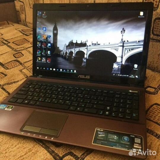 Ноутбук 15,6 asus x53s