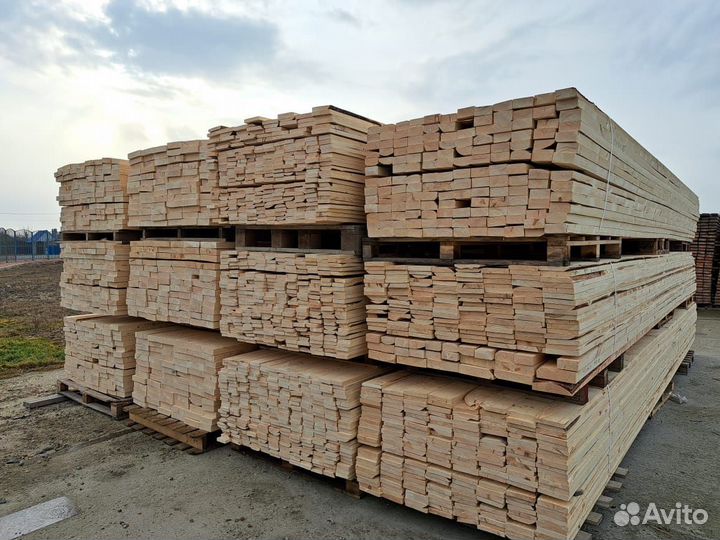 Доска обрезная, камерной сушки 50*150*6000