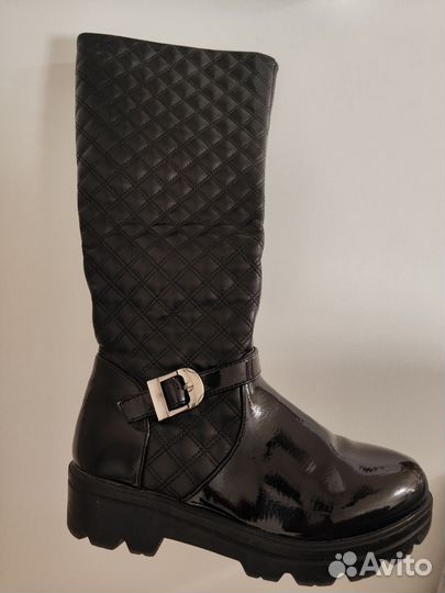 Сапоги демисезонные для девочки р-р 33 - 34