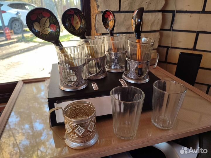 Стаканы граненые СССР без губы