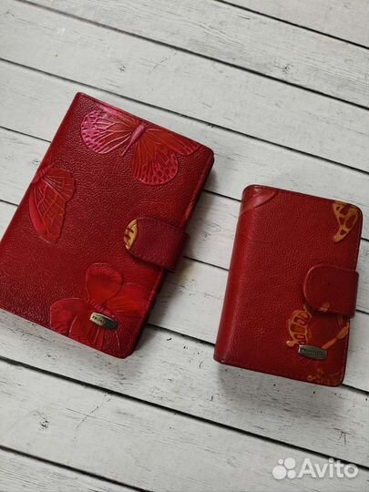 Обложка для автодокументов натуральная кожа