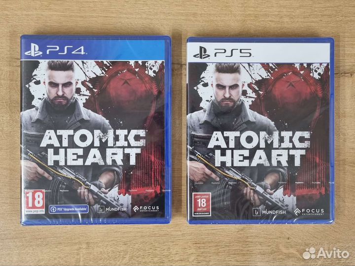 Atomic heart PS4 PS5 новый