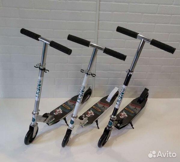 Детские самокаты с усиленной платформой