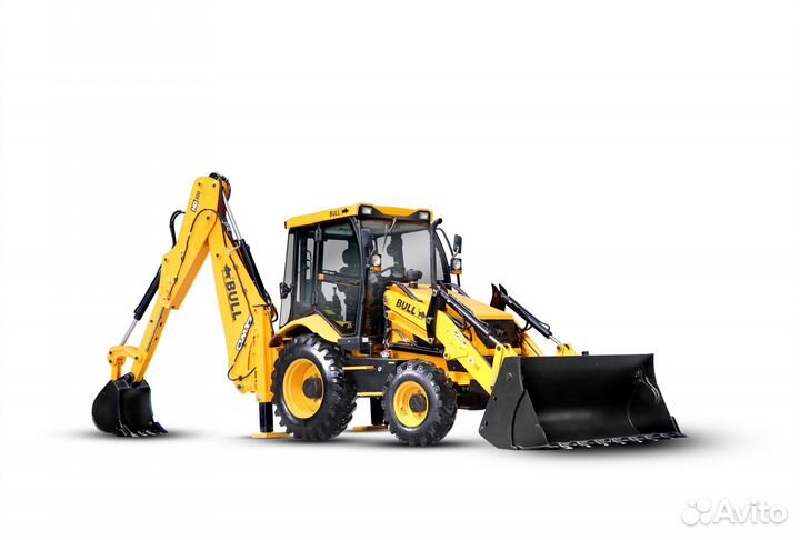 Экскаватор-погрузчик Bull HD100 Synchro-Shuttle, 2023