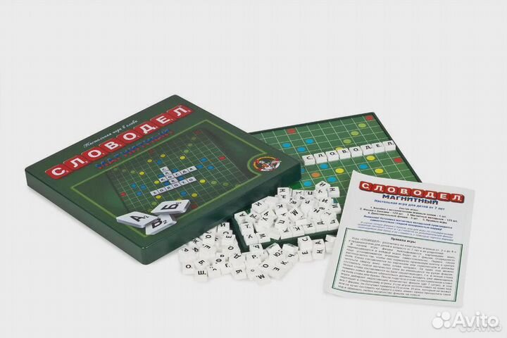 Настольная игра. Словодел магнитный