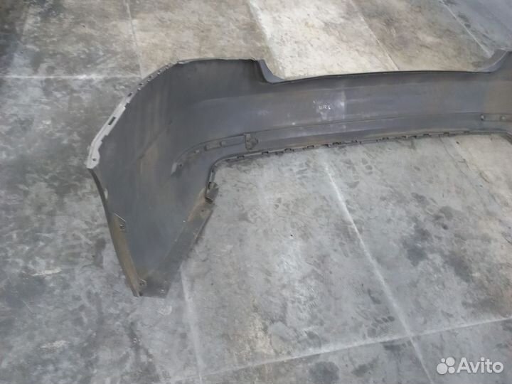 Задний бампер на skoda octavia a7 3 рест