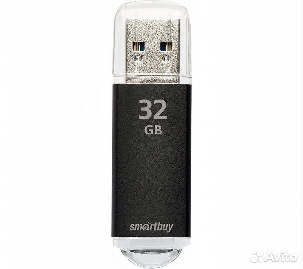 Флеш-накопитель Smartbuy V-Cut USB 2.0 32GB, черны