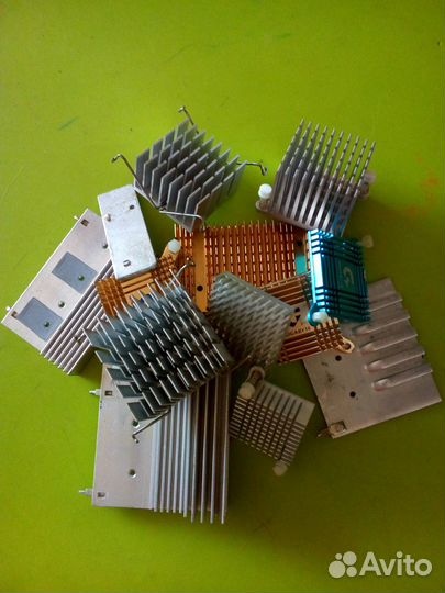 Радиаторы охлаждения кучкой