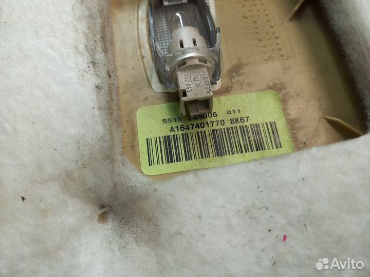 Обшивка крышки багажника Mercedes-Benz M-Класс