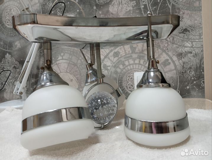 Люстра потолочная подвесная бу