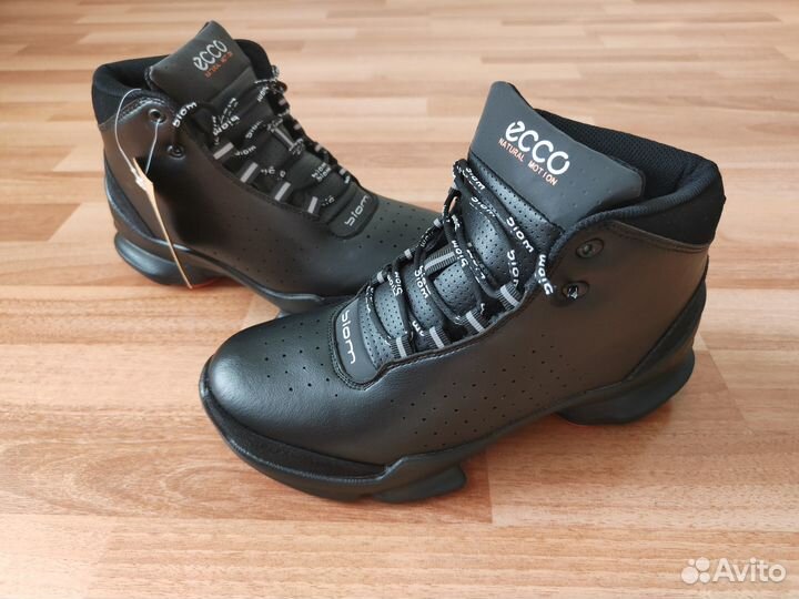 Кроссовки мужские зимние на шерсти Ecco. 40-45