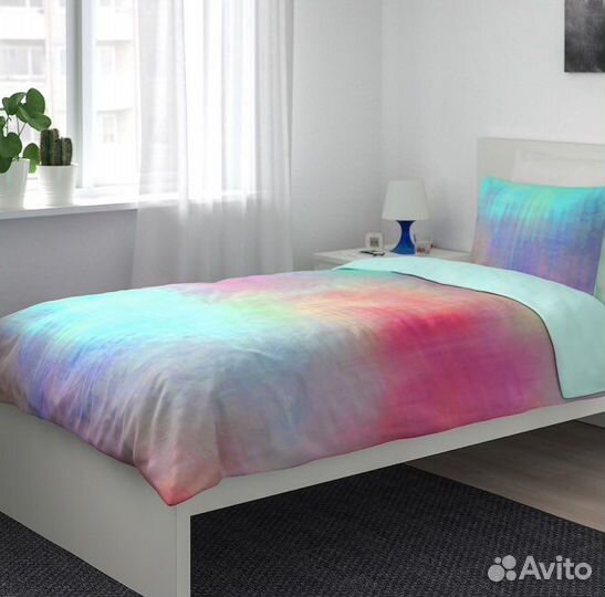 Пододеяльник и 1 наволочка Пипстэкра IKEA