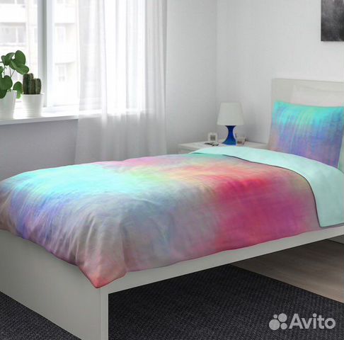 Пододеяльник и 1 наволочка Пипстэкра IKEA