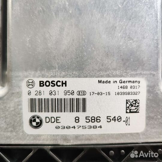 Блок управления двигателем (мозги) для бмв х5 f15