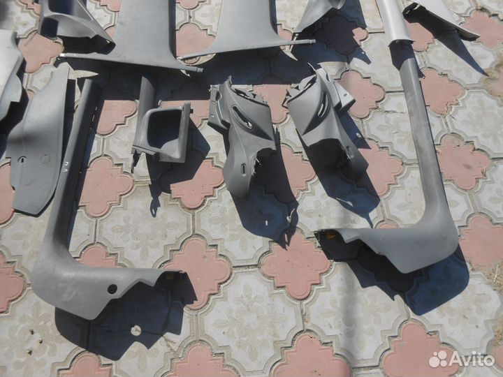 Обшивка накладка салона Ford Focus 2 пластик