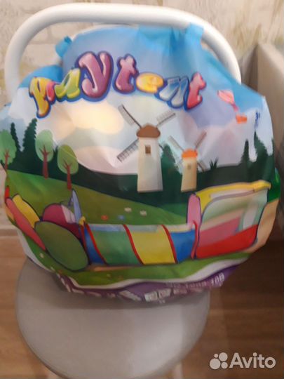 Детская игровая палатка с тоннел.и сух. бассейном