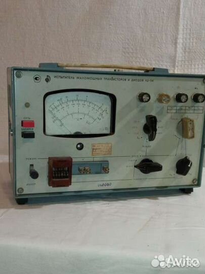 Испытатель маломощных транзисторов и диодов СССР