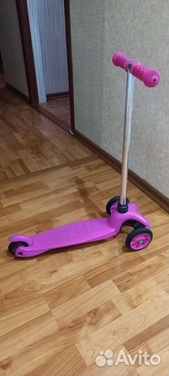Самокат детский трехколесный бу