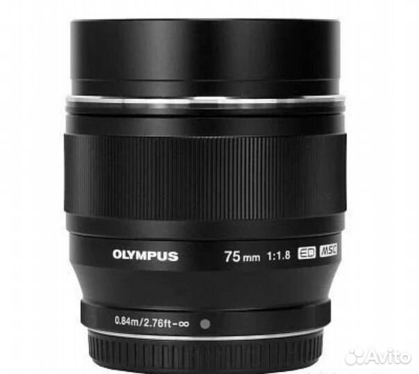 Фотообъектив Olympus M. Zuiko Digital 75mm/1.8 ED