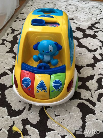 Машинка-каталка Vtech развивающая