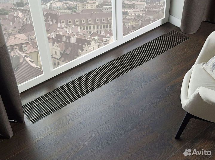 Внутрипольный конвектор