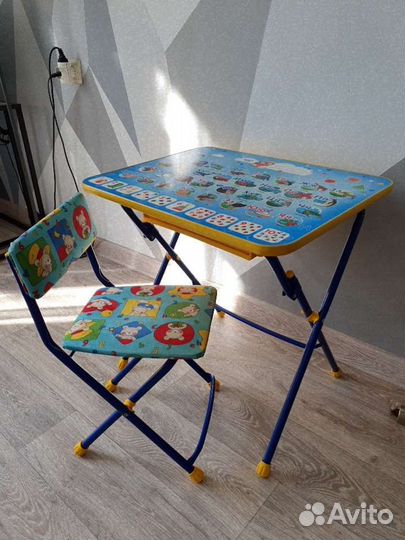 Стол+стул 3-7 лет