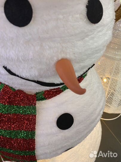 Новогодний снеговик