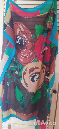 Шелковый платок италия kenzo