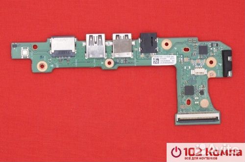 Плата включения+USB+Audio+LAN для нетбука Asus F10