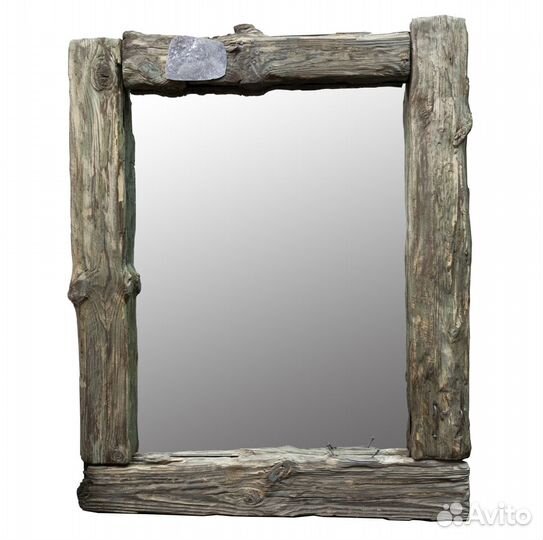 Зеркало Кантри - Лофт. Старая доска