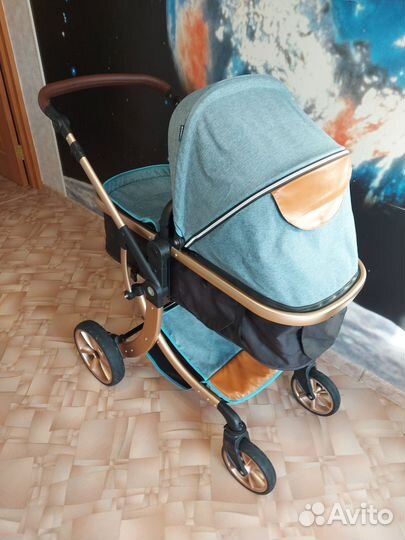 Коляска 2 в 1 Luxmom