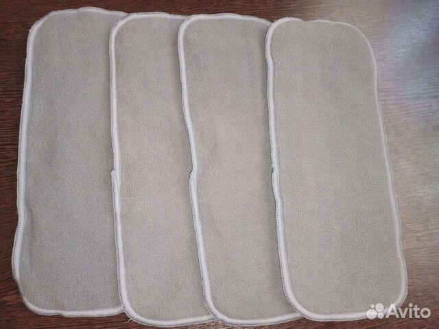 Вкладыши для подгузников угольные