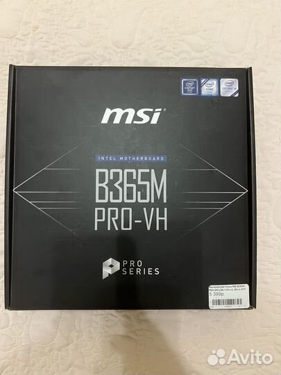 Материнская плата msi b365m