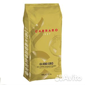 Кофе Сarraro Globo Verde (Италия) в зернах