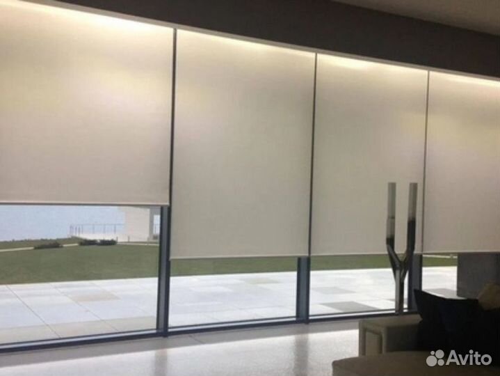 Рулонные шторы день ночь