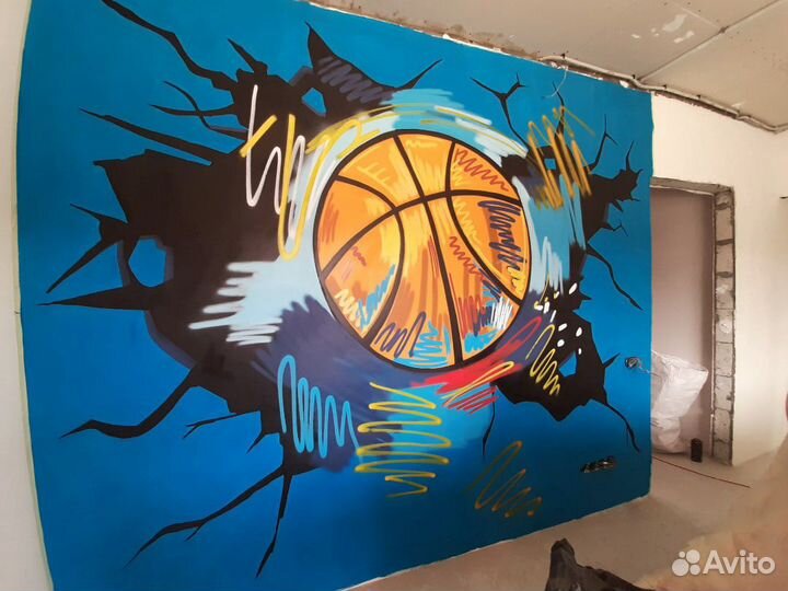 Роспись стен,граффити