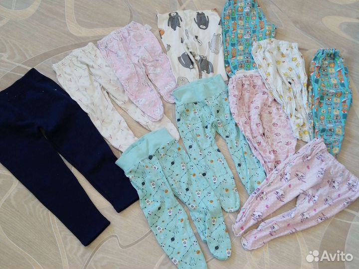 Вещи пакетом на девочку от 0 до 1,6