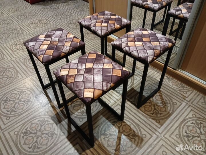 Табуретка в стиле лофт