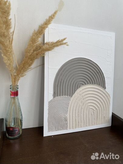 Интерьерная картина текстурная