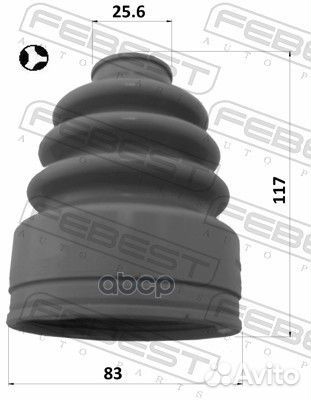 Пыльник шруса внутреннего (компл) honda Pilot