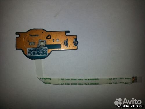 7552g Кнопка включения питания Acer