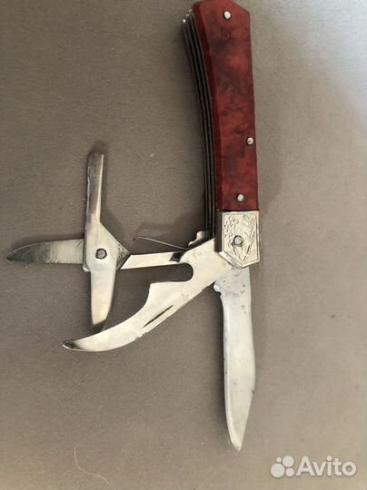 Нож СССР. Павлово. Рябина
