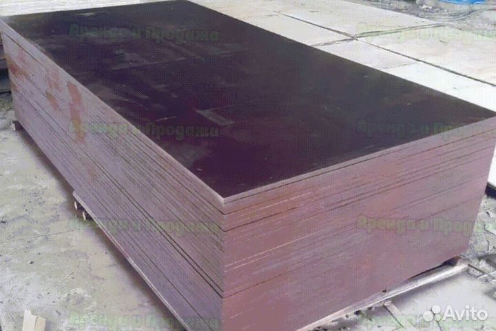 Фанера ламинированная б/у