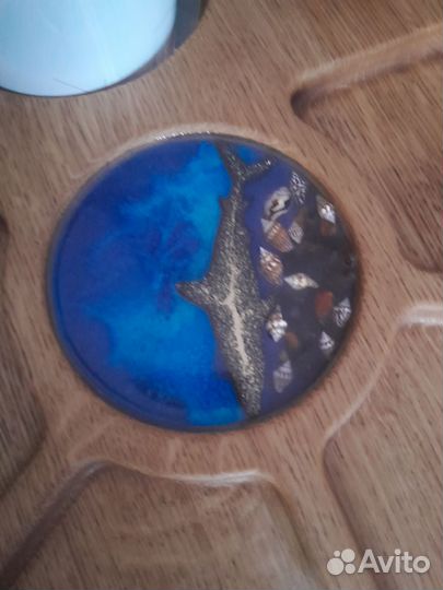 Винный столик из дуба