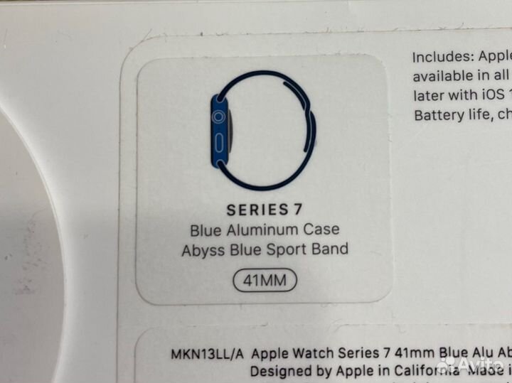 Часы apple watch 7 41 mm